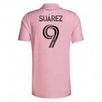 Camisa de Futebol Inter Miami Luis Suarez #9 Equipamento Principal 2023-24 Manga Curta